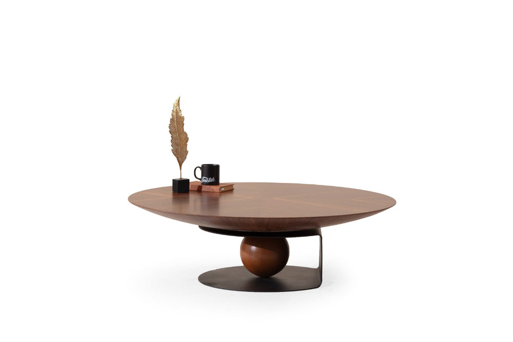 Tavolino da salotto Dunch – Ottone
