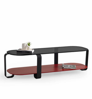 Tavolino da salotto rettangolare Royal – Rosso