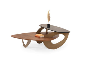 Tavolino da salotto Solid – Ottone