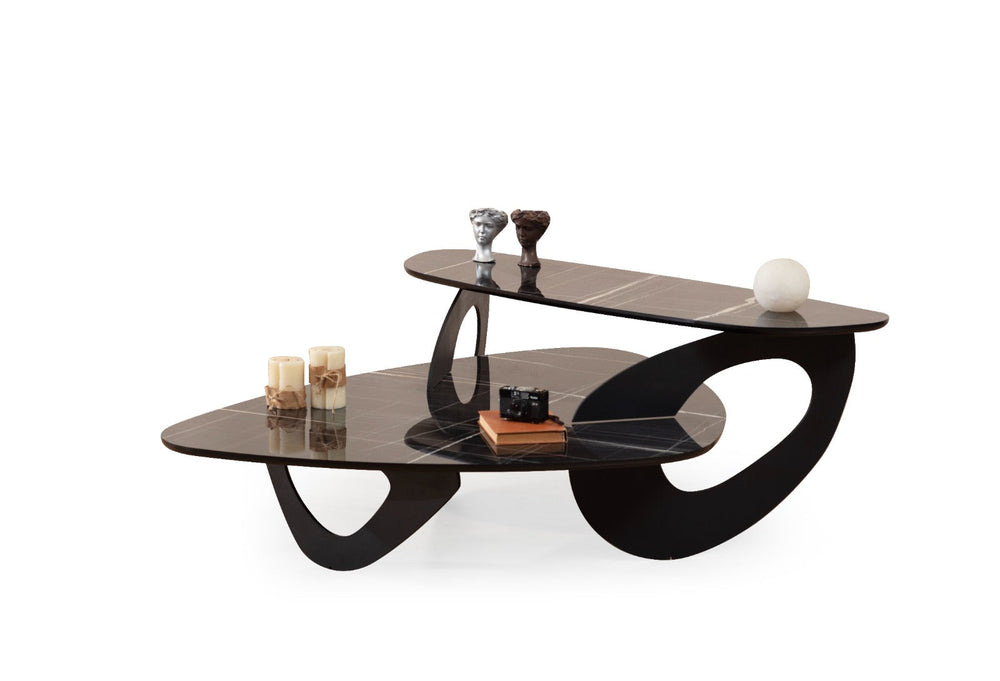 Tavolino da salotto Solid – Ottone