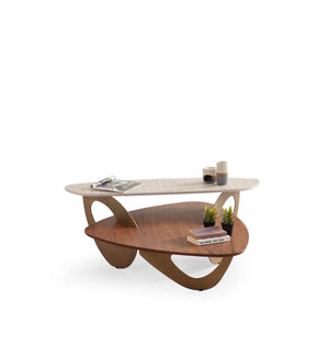 Tavolino da salotto Solid – Travertino