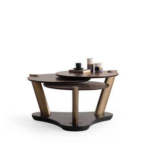 Tavolino da salotto Trio – Ottone