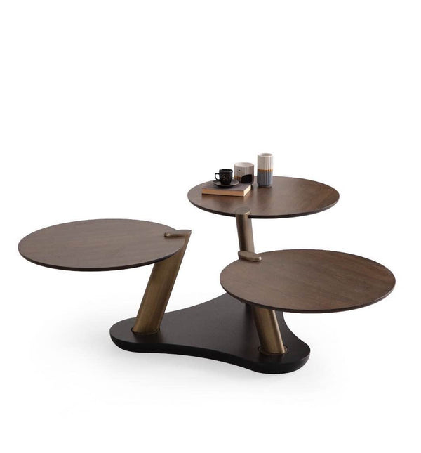 Tavolino da salotto Trio – Ottone