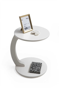 Tavolino di servizio C – Bianco