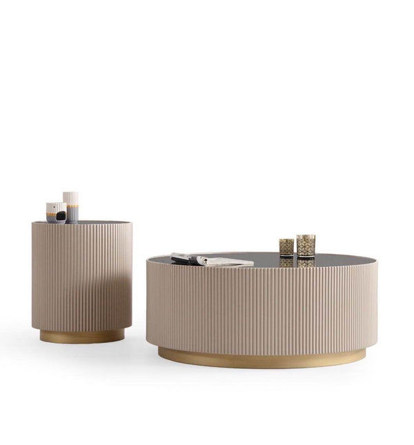 Tavolino laterale Olivia – Visone