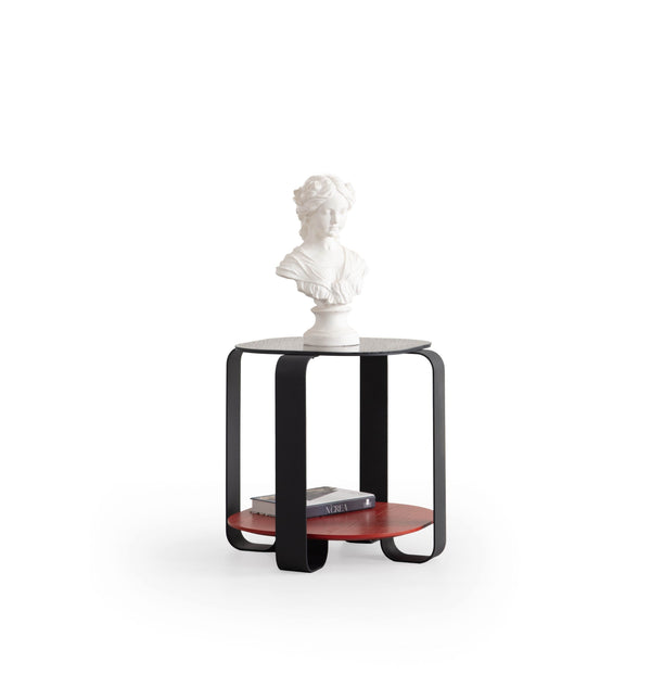 Tavolino laterale Royal – Rosso