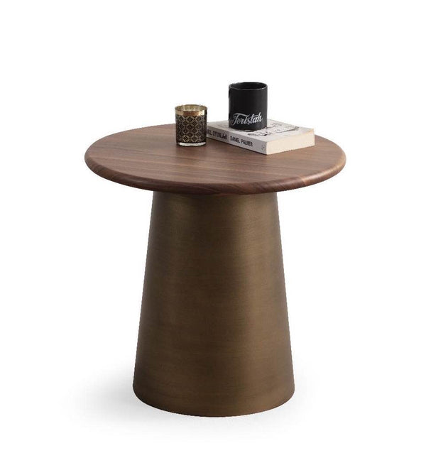 Tavolino laterale Tola – Ottone