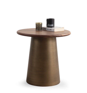 Tavolino laterale Tola – Ottone