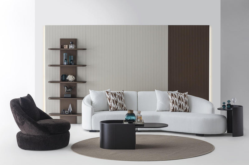 Maybach Modernes Sofa-Set Walnuss