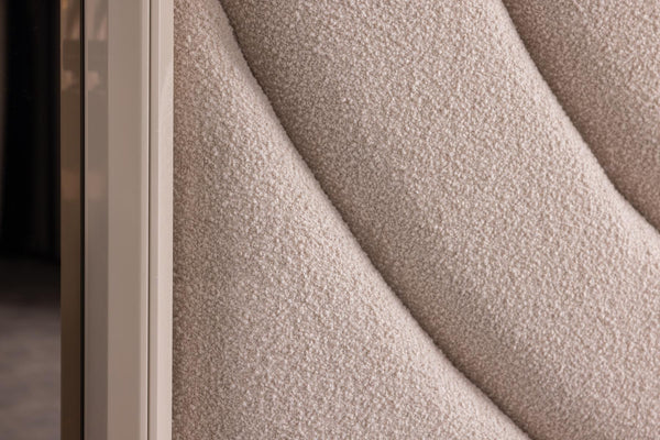 Set Camera Da Letto Panamera: Armadio 6 Ante, Comò, Comodini, Letti 160/180 Cm, Design Elegante e Spazioso