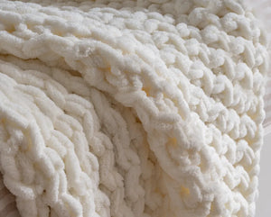 Pufy Coperta in Maglia