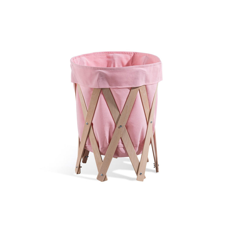 Woodba – Toy Basket (Pink)