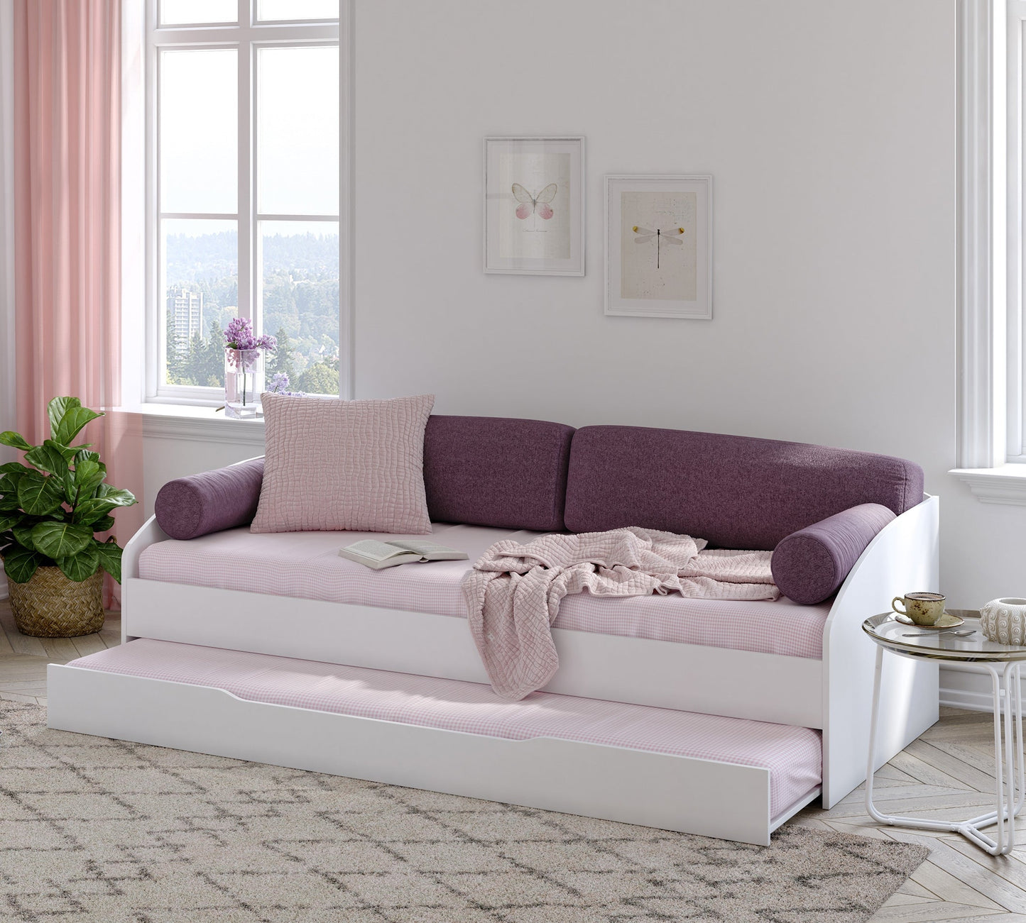 Cuscino Daybed Rosa