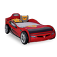 Coupe Auto letto macchina per bambini -  (rosso) (90x190 Cm)