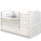 Lettino trasformabile Baby Cotton St (75x160 Cm)