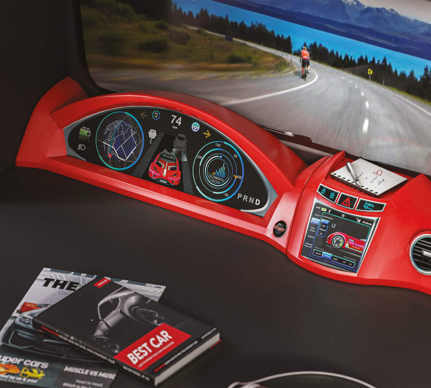 Champion Racer Concept Desk con unità - Donne’s Home