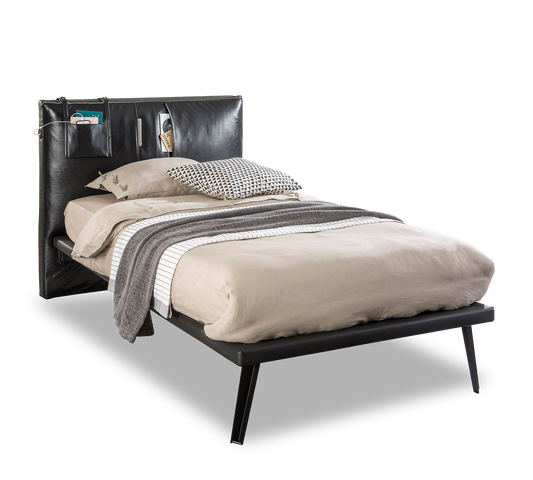Letto Dark Metal (100x200 Cm)