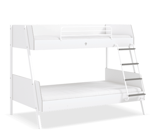 Letto a Castello Grande Bianco (90x200-120x200 Cm)