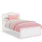 Letto Selena Rosa (120x200 Cm)
