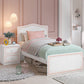 Letto Selena Rosa (120x200 Cm)