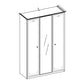 Armadio 3 ante (grigio) Grey Selena