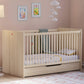 Lettino per bebè Montessori Natural Lift (70x140 Cm)