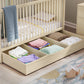 Lettino per bebè Montessori Natural Lift (70x140 Cm)