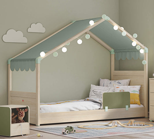 Letto sul tetto laterale Montessori Natural