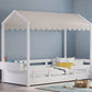Letto sul tetto Bianco Montessori