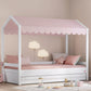 Letto estraibile Bianco Montessori