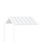 Tetto semi-in legno bianco Montessori
