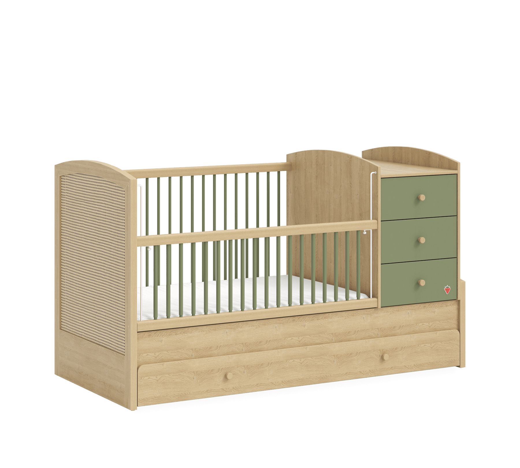 Lettino trasformabile Loof Baby per bebè (80x180 Cm) - Donne’s Home