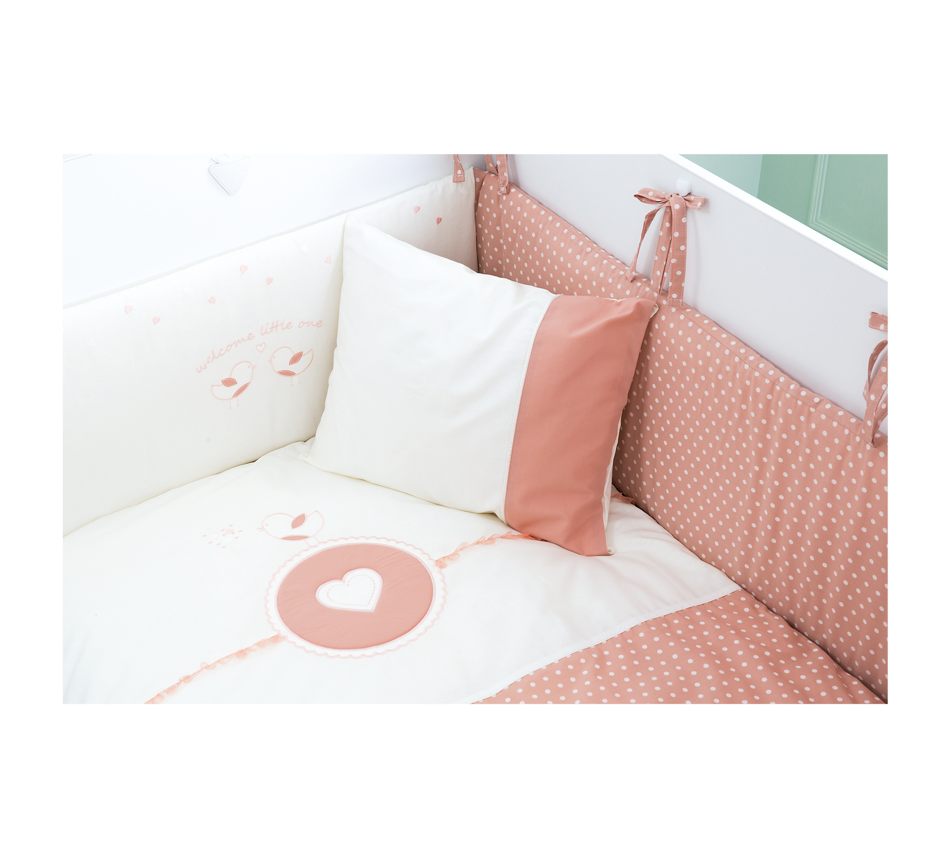 Set di biancheria da letto Romantic Baby - Donne’s Home