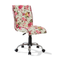 Sedia Morbida Con Fiore