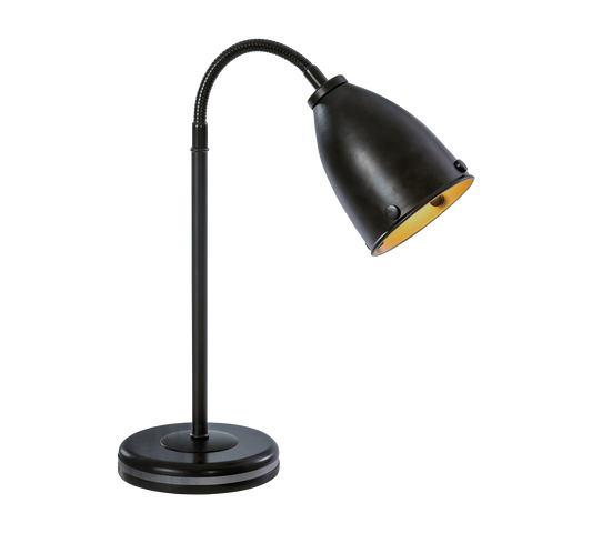 Lampada da tavolo scura