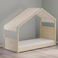 Tenda da tetto laterale Montessori (crema)