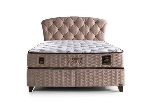 Letto Matrimoniale con Contenitore e Testata Freshcell Prime